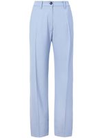 Proenza Schouler pantalon à coupe droite - Bleu