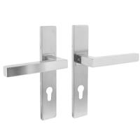Deurkr.Vierkant op rechth. schild PC 72 mm rv Deurkr.Vierkant op rechth. schild PC 72 mm rv