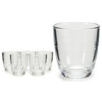 Espresso koffieglazen - 6x - 90 ml - glas - zonder handvat