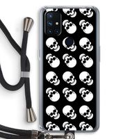 Musketon Skulls: OnePlus Nord N10 5G Transparant Hoesje met koord