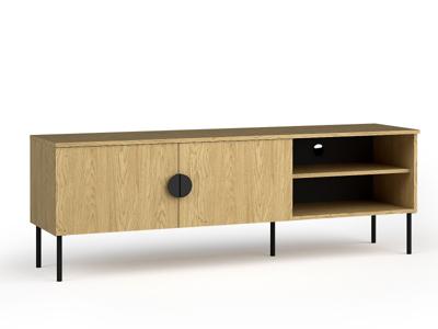Tv-meubel MONDIE 160 cm 2 deuren baltische eik