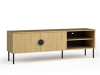 Tv-meubel MONDIE 160 cm 2 deuren baltische eik