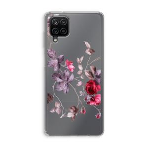 Mooie bloemen: Samsung Galaxy A12 Transparant Hoesje