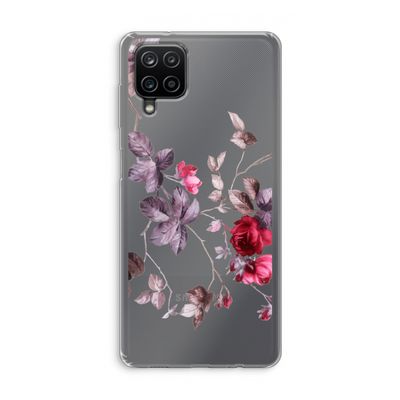 Mooie bloemen: Samsung Galaxy A12 Transparant Hoesje