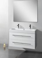 Badmeubel Compact Line 100 Hoogglans Wit