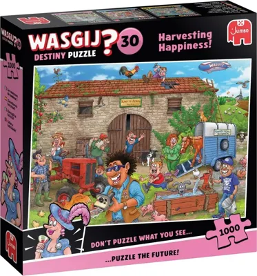 Jumbo puzzel wasgij 30 harvesting happiness! 1000st