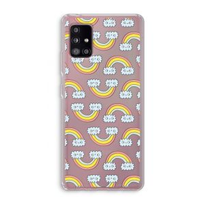 Regenboog: Samsung Galaxy A51 5G Transparant Hoesje