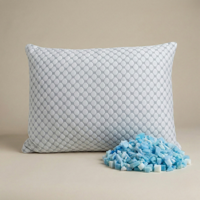 Hoofdkussen - CloudAir - Voor Zij & Rugslaper - Memory Foam - Aanpasbaar En Drukpunt Verminderend - Dekbed-Discounter.nl