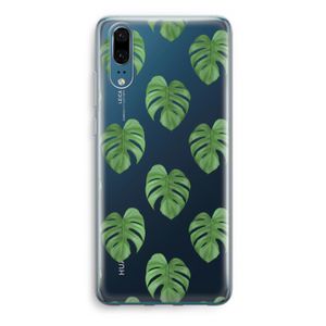 Monstera leaves: Huawei P20 Transparant Hoesje