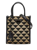 Prada Pre-Owned mini sac cabas Symbole (2021-2023) - Noir