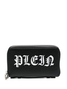 Philipp Plein portefeuille Gothic Plein à fermeture zippée - Noir