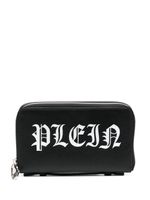 Philipp Plein portefeuille Gothic Plein à fermeture zippée - Noir