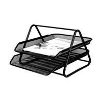 Classificatiebak Q-Connect gxa100 Zwart Metaal Plastic 30 x 35 x 18,5 cm