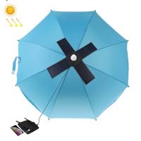 HAWEEL 28W opvouwbare paraplu top zonnepaneel lader met 5V 3A Max Dual USB-poorten ondersteuning QC 3.0/FCP/SCP/AFC/SFCP Protocol (zwart)