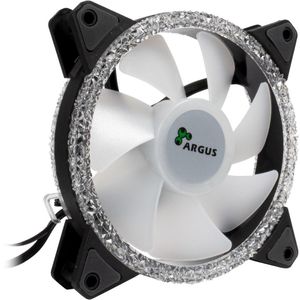 Inter-Tech Argus RS-071 RGB 120x120x25 case fan 4-pins PWM fan-connector