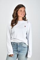 Ami Paris t-shirt Long Sleeves ADC UTS205.726 wit - thumbnail