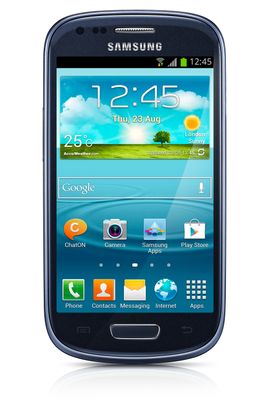 Samsung Galaxy S III mini GT-I8190 10,2 cm (4") Single SIM Android 4.1 3G Micro-USB A 8 GB 1500 mAh Blauw