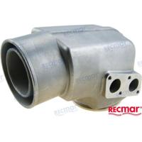 REPUESTOS MOTORES - Volvo MAR963INOX - CODO ESCAPE INOX