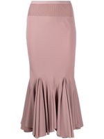 Rick Owens jupe Knee Divine - Rose