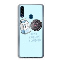 Best Friend Forever: Samsung Galaxy A20s Transparant Hoesje