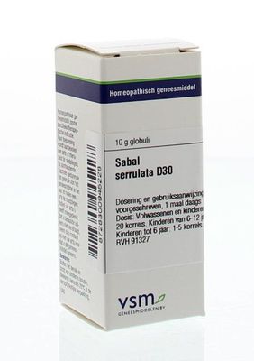 VSM Sabal serrulata D30 (10 gr)