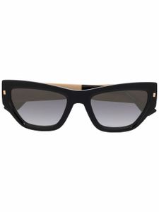 DSQUARED2 EYEWEAR lunettes de soleil Hype à plaque logo - Noir