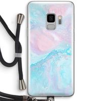 Fantasie pastel: Samsung Galaxy S9 Transparant Hoesje met koord