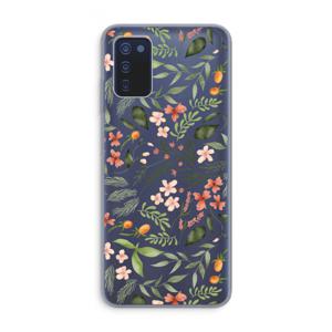 Sweet little flowers: Samsung Galaxy A03s Transparant Hoesje