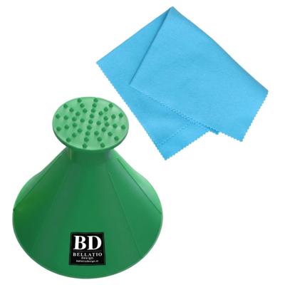 Auto set multifunctionele ijskrabber groen en anti condens doek