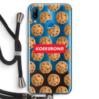 Koekerond: Huawei P20 Lite Transparant Hoesje met koord