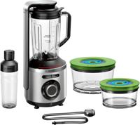 Bosch MMBV625M blender 1,5 l Blender voor op aanrecht 1000 W Aluminium, Zwart