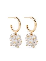 ISABEL MARANT boucles d'oreilles Polly à ornements en cristal