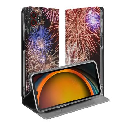 Samsung Galaxy Xcover 7 Pro Stand Case Hoesje Vuurwerk