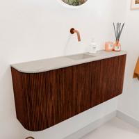 Toiletmeubel Mondiaz Joya Dlux | 103.2 cm | Meubelkleur Ruby | Faye wastafel Opalo Wasbak Midden | Zonder kraangat(en) Toiletmeubel Mondiaz Joya Dlux | 103.2 cm | Meubelkleur Ruby | Faye wastafel Opalo Wasbak Midden | Zonder kraangat(en)