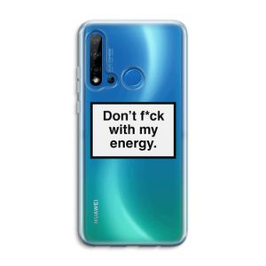 My energy: Huawei P20 Lite (2019) Transparant Hoesje