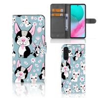 Samsung Galaxy M54 | Telefoonhoesje | Met pasjeshouder | Hondjes