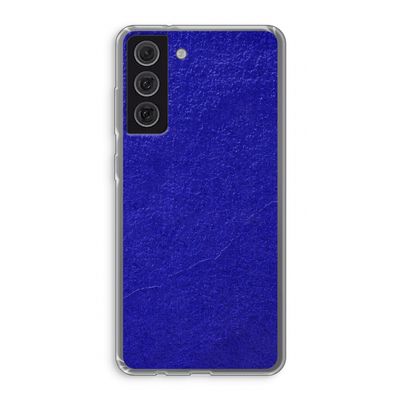Majorelle Blue: Samsung Galaxy S21 FE Transparant Hoesje