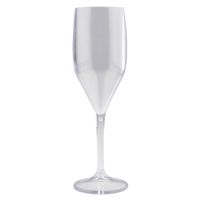 Champagneglazen/prosecco flutes transparant 150 ml van onbreekbaar kunststof - Champagneglazen - thumbnail