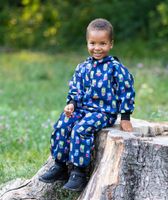 Waterproof Softshell Overall Comfy Owls Jumpsuit - thumbnail