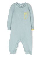 Gensami kids grenouillère à motif cœur brodé - Bleu