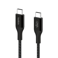 Belkin CAB015bt1MBK USB-kabel USB 2.0 1 m USB C Zwart - thumbnail