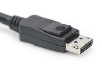 Digitus AK-340106-020-S DisplayPort-kabel DisplayPort Aansluitkabel DisplayPort-stekker, DisplayPort-stekker 2.00 m Zwart Ultra HD (8K), Vergulde steekcontacten - thumbnail