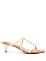 Jacquemus mules Les Sandales Pralu 40 mm - Tons neutres