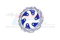 GPM - Aluminium 7075-T6 Rear Brake Disk - blauw - Losi 1/4 Promoto-MX