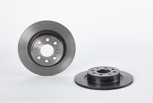 Remschijf COATED DISC LINE BREMBO, Remschijftype: Massief, u.a. für Abarth, Fiat, Opel