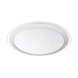 EGLO Competa 1 plafondverlichting Zilver, Transparant, Wit