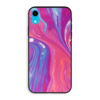 Paarse stroom: iPhone XR Biologisch afbreekbaar hoesje