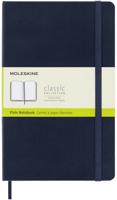 Notitieboek moleskine l 130x210mm blc hc sapph bl