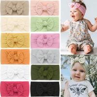 Kangaroo 25 Colors Baby Bows Headbands For Baby Girls,Newborn Infant Toddler Hairbands And Child Hair Accessories 12