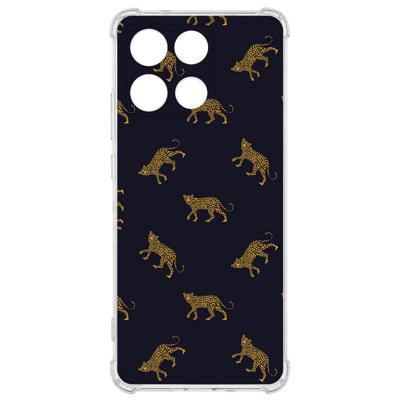 TPU Telefoonhoesje Motorola Moto G56 - Leopards backcover